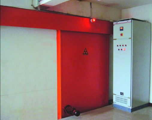 Aangepaste anti-straling loden deur stalen frame voor industriële NDT