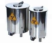 Radioactieve Materiële Opslag van tank de Lood Beschermde Containers met Dubbel Sluitenapparaat