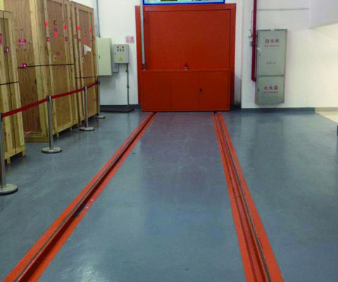 Stralingsbeschermingsdeur met Neopreen of Silicone afdichtingsmateriaal en 1700 mm-2300 mm hoogte voor medische radiografie