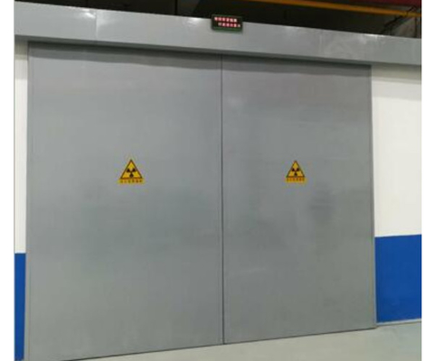 Neopreen- of siliconendichtingsdeur voor stralingsbescherming met een hoogte van 1700 mm-2300 mm en poedercoating of een afwerking van roestvrij staal