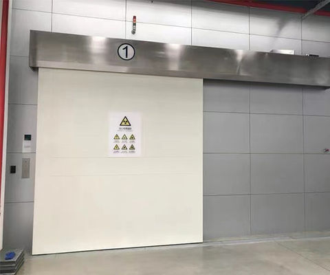Neopreen of siliconen afdichtingsdeur voor stralingsbescherming met poedercoating of roestvrijstalen afwerking en 1700mm-2300mm hoogte