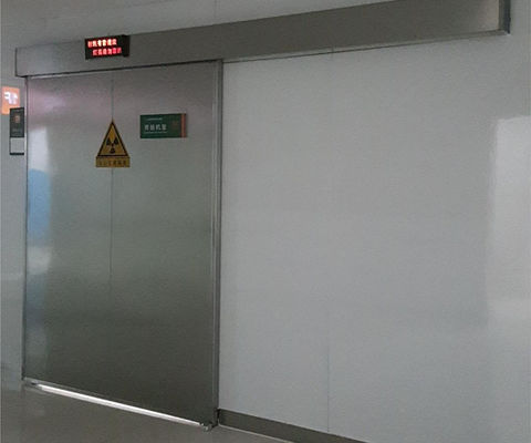 Persoonlijke afmeting lood afscherming deur met roestvrij staal paneel voor MRI kamer - CE en ISO9001 gecertificeerd
