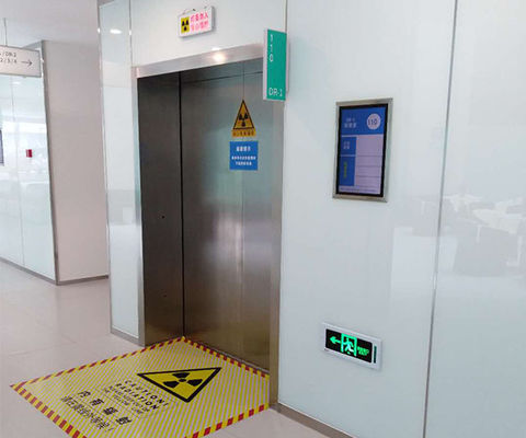 Persoonlijke afmeting lood afscherming deur met roestvrij staal paneel voor MRI kamer - CE en ISO9001 gecertificeerd