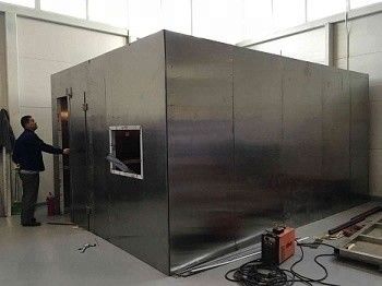 Op Maat Gemaakte Vaste Stralingsbeschermingsloodkamer voor Industriële NDT en Wetenschappelijk Onderzoeksinstituut Experiment Test