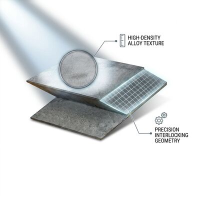 99.994% Pure Lead Shielding Bricks met Double-Herringbone Interlocking en aanpasbare dikte voor nucleaire geneeskunde